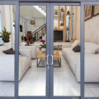 Cửa đi mở trượt nhôm Xingfa