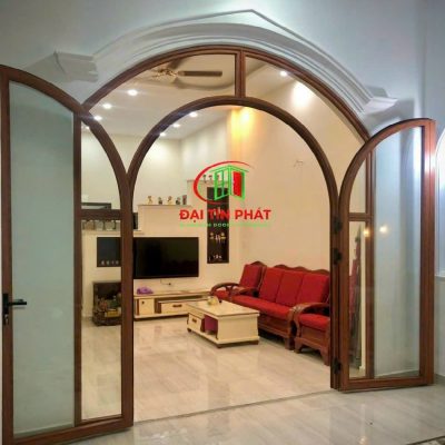 Cửa đi mở quay nhôm xingfa 2 cánh